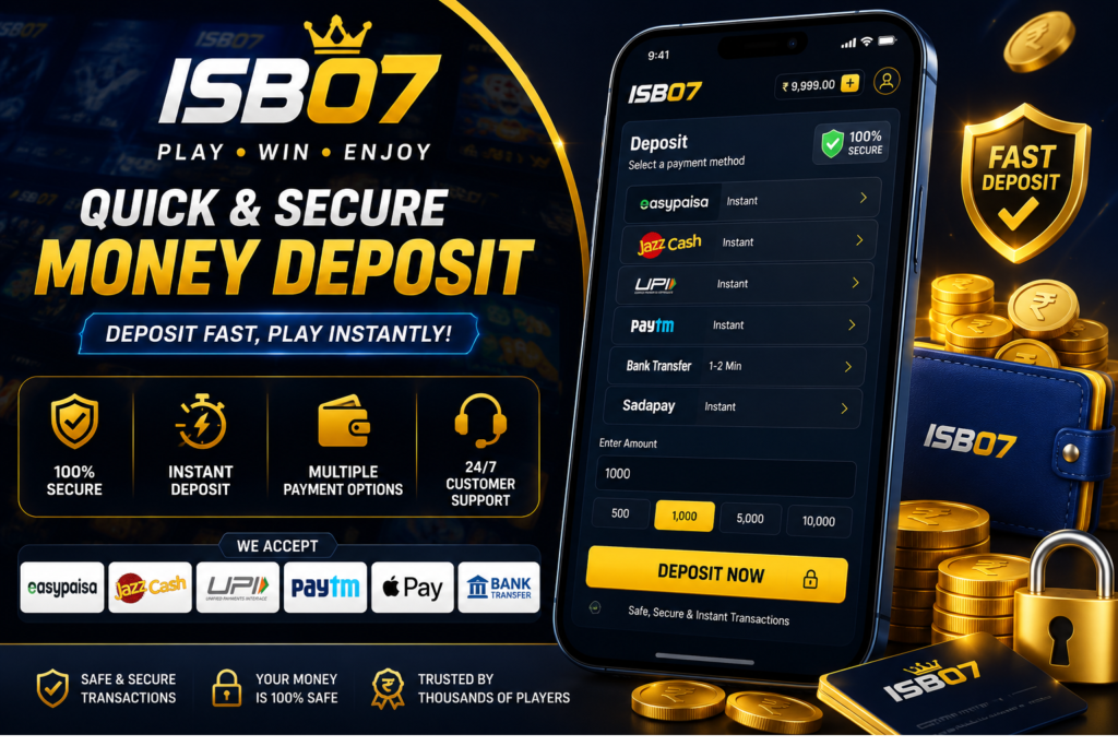 Deposit Money in ISb07